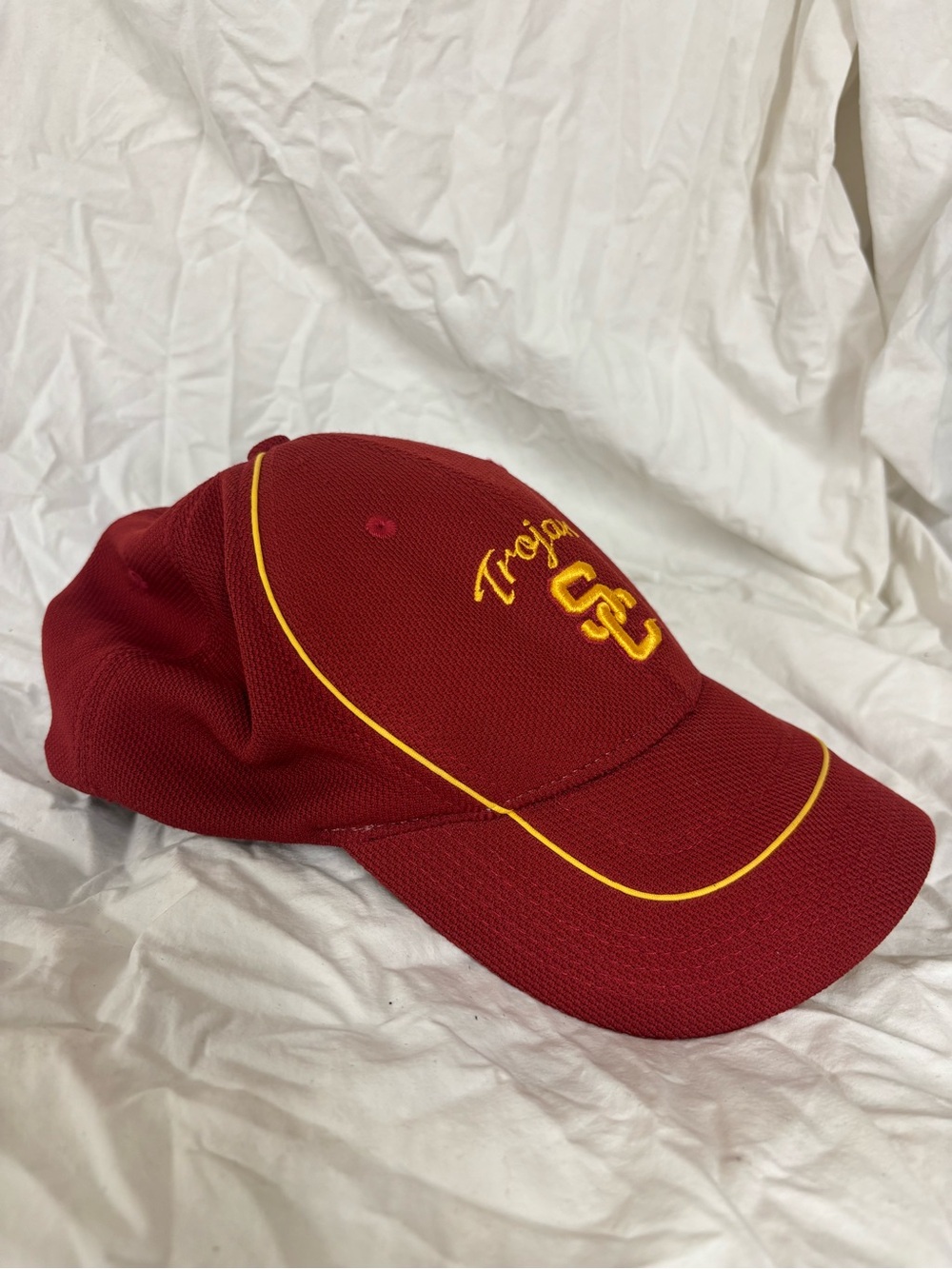 Nike Trojan USC Red/Yellow Dri-Fit Baseball Cap